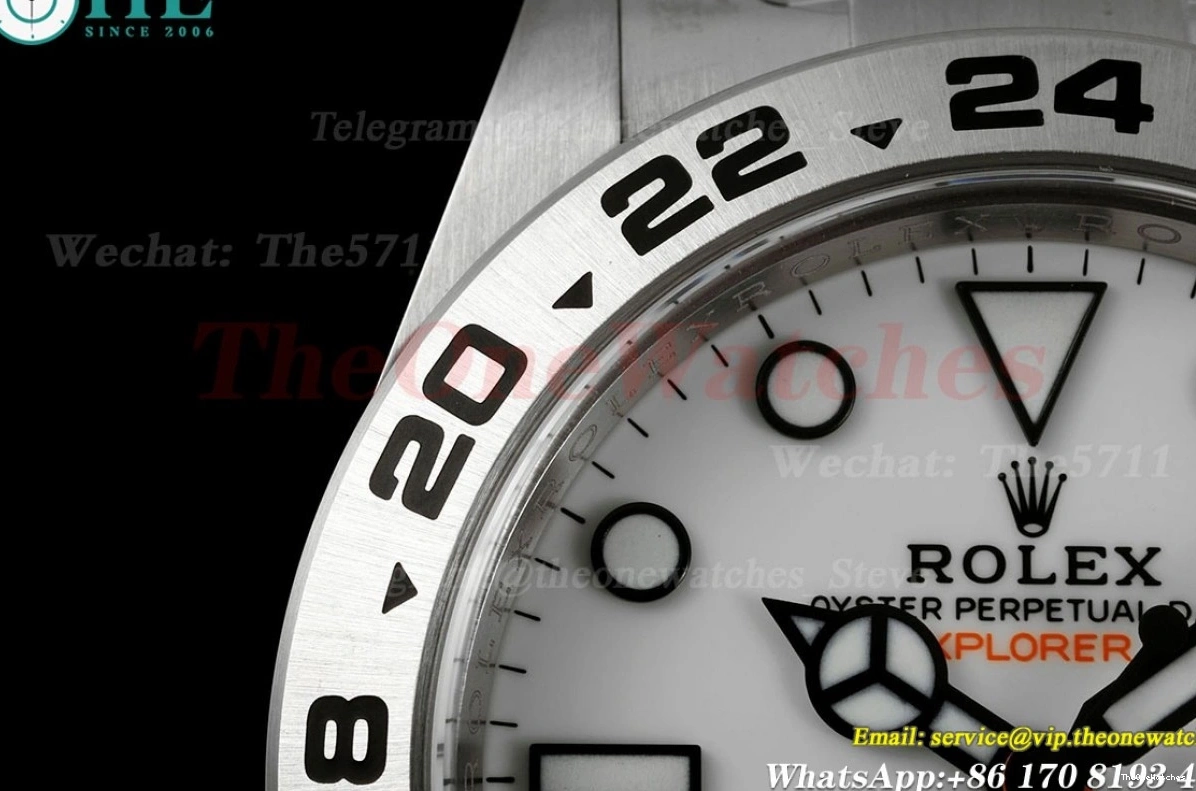 Clean Explorer DD3285 Clone II White SS Dial 226570 SS 42mm Super 1227